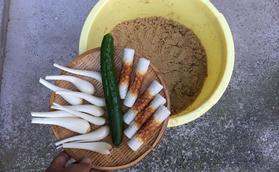 糠漬け