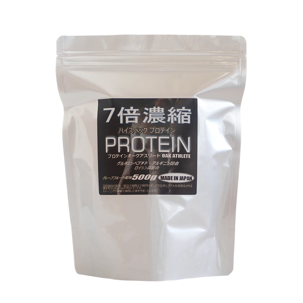7倍濃縮プロテイン［筋肉増強｜アスリート向け商品｜栄養補給｜疲労回復］ 500g※1回約3.8g推奨