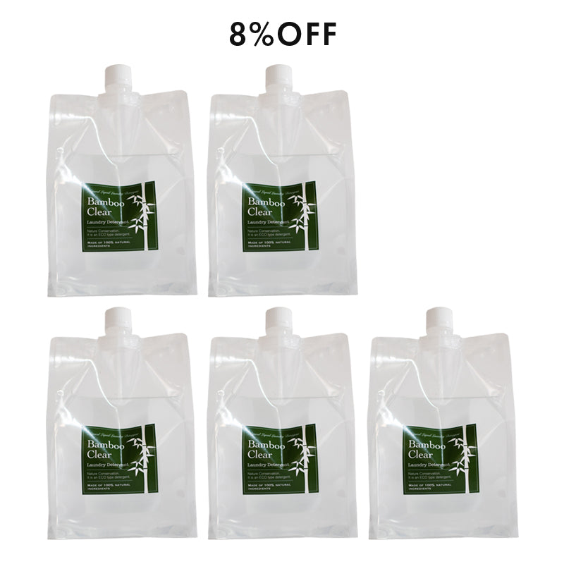 バンブークリア詰替用｜5袋8％OFF