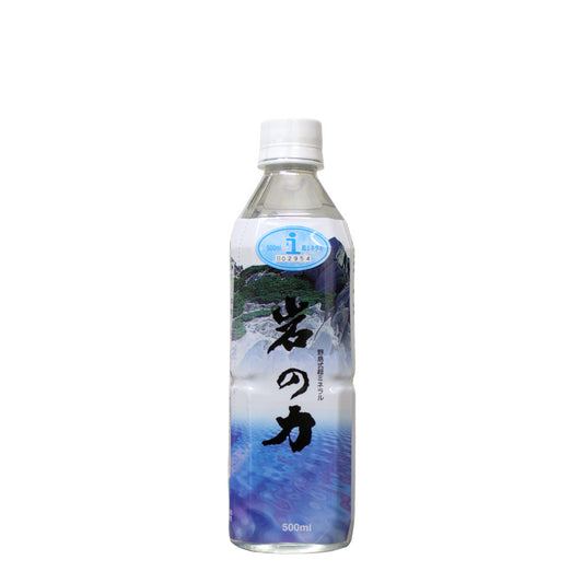 野島式｜超ミネラル水岩の力500ml