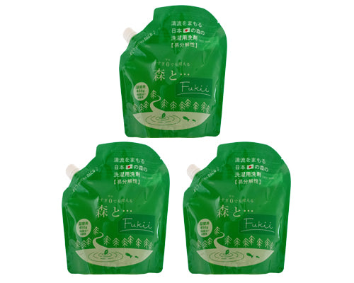 白露セール｜森とFukii詰替用3袋1,000円OFF